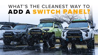 5th Gen 4Runner Switch-Pros Relocation (OE Panels Install) | Factory-Look Upgrade