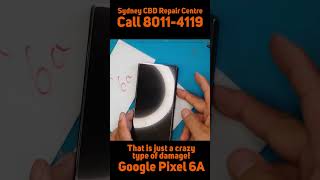 This needs urgent replacement! [GOOGLE PIXEL 6A] | Sydney CBD Repair Centre #shorts