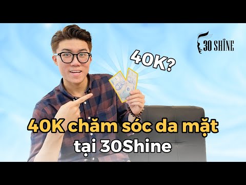 40k Chăm Sóc Da Siêu Mịn Tại 30Shine #shorts