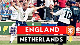 England vs Netherlands 4-1 All Goals & Highlights ( 1996 UEFA EURO )