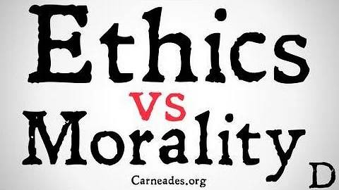 Ethics vs Morality (Philosophical Distinctions)