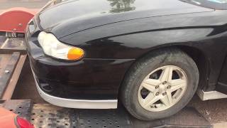 low profile car loading and unloading to tow dolly