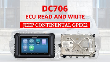 OBDSTAR DC706 Read and Write JEEP GPEC2 ECM with MP001- OBDII365