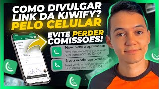Como Divulgar Link de Afiliado Kiwify no CELULAR? PARE DE PERDER COMISSÕES na Kiwify! MUITO SIMPLES! screenshot 3