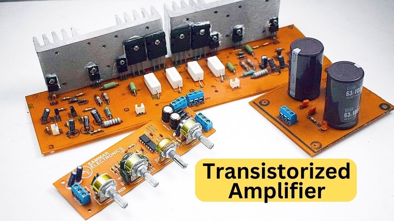 2SC5200 Based High Quality Stereo Amplifier Design YouTube