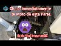 Revisa Inmediatamente Tu moto de esta Parte.