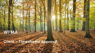 WFMA: Client – Timesheets Approval