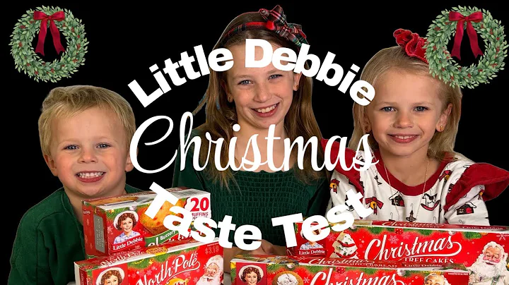 Little Debbie Christmas Treat Taste Test! What is the best?