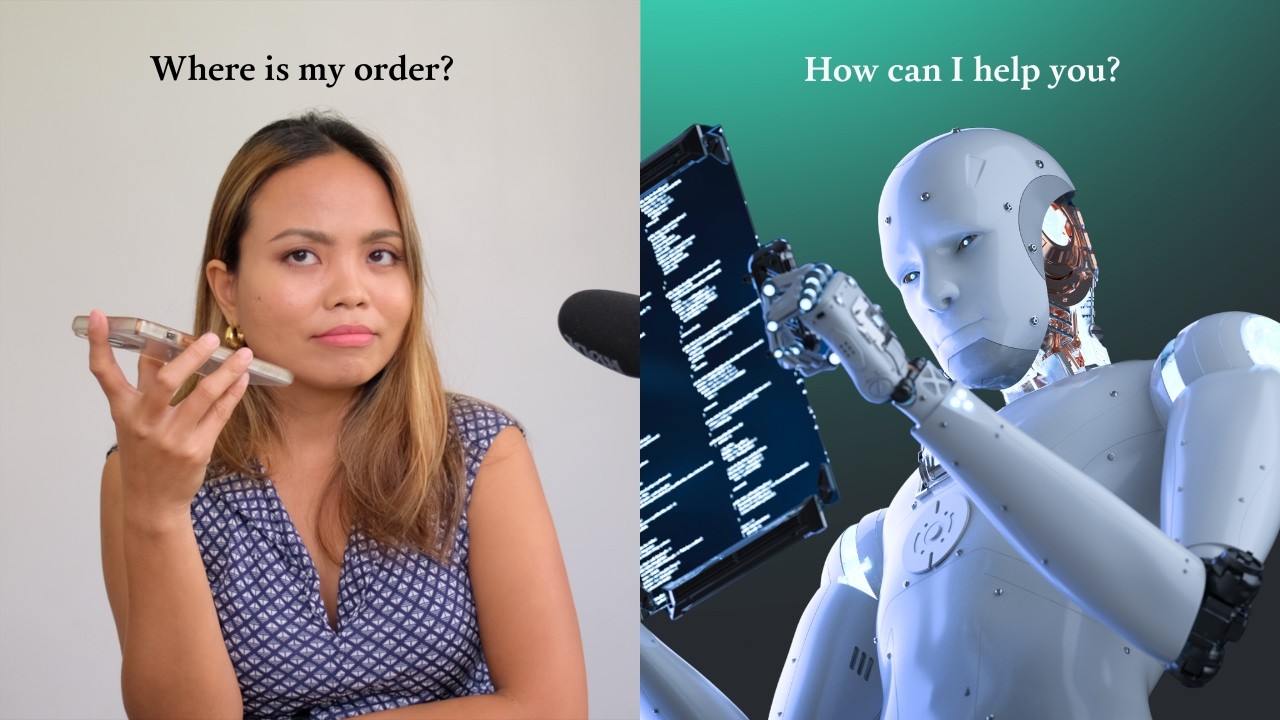AI Handling a Customer Service Call - YouTube
