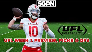 UFL WEEK 1 PREVIEW, PICKS & DFS screenshot 5