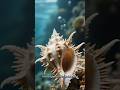 Chicoreus ramosus: The Crown-Spiked Sea Snail of the Ocean. #nature #seashell #facts