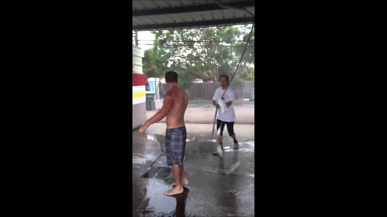 Car wash shower YouTube
