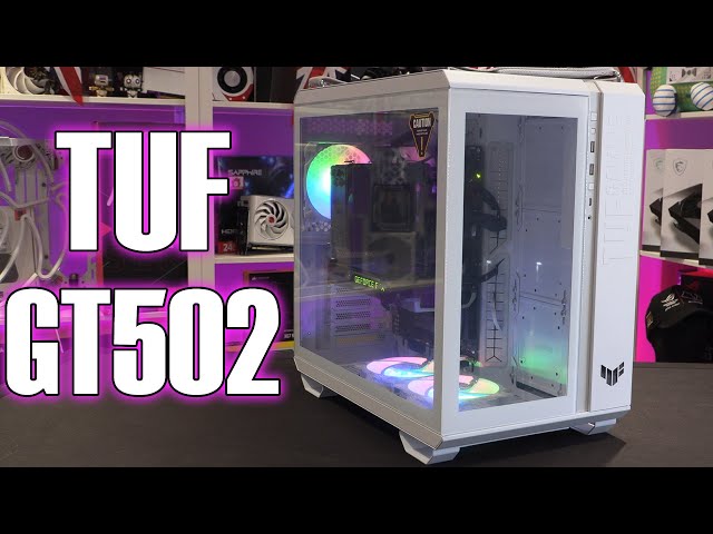 Asus TUF GT502 White Case review - YouTube