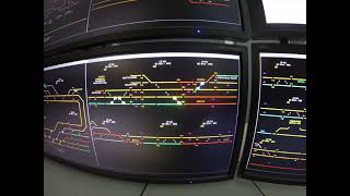 CSX NG Dispatcher's View of Operations in Buffalo, NY
