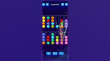 Ball Sort Puzzle level 313. #puzzle  #puzzlegame #strategy #gamer #games #game #gamers
