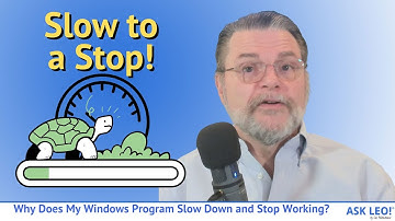 Why Does My Windows Program Slow Down and Eventually Stop Working?