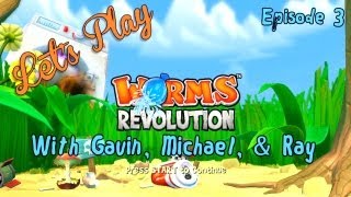 Let's Play - Worms Revolution: Episode 3 screenshot 3