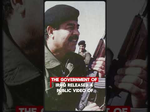 The Shocking Execution Of Saddam Hussein Saddamhussein Truecrime 