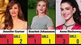 Top 70 Famous Hollywood Actresses and How Many Sons & Daughters They Have (2026) 👶✨