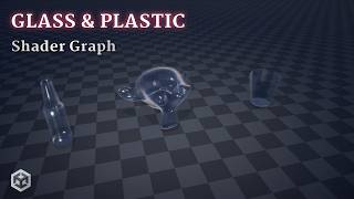 Procedural Glass Material in Unity | Shader Graph Tutorial