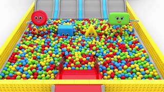 Shapes Fun Play with Color Balls - Learning Videos screenshot 2