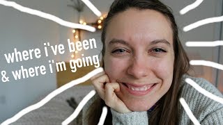 where ive been & where im going (+giveaway!)