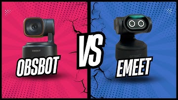 Obsbot Tiny 2 Lite VS Emeet Pixy - Webcam Comparison!
