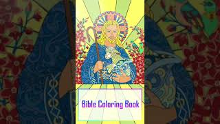 Bible coloring - color by number game screenshot 1