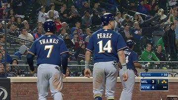 MIL@NYM: Brewers tie game on Cabrera