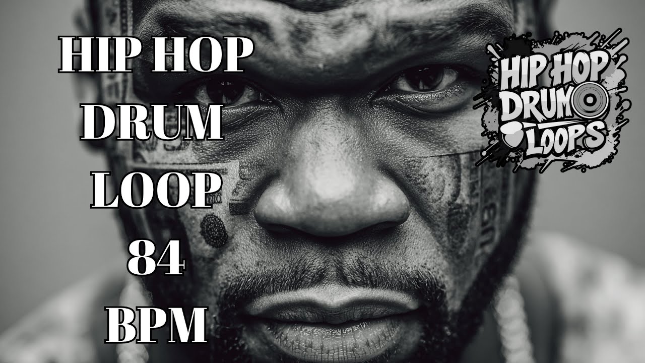 84 BPM Hip Hop Drum Backing Track | Soulful Storytelling Beat
