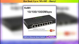 Kuwfi 5/8port Gigabit — Unboxing (2025): Kuwfi 5/8port Gigabit Switch Ethernet Smart