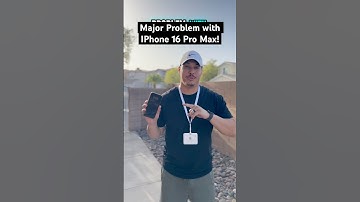 Major Problem with the IPhone 16 Pro Max!