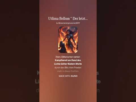 Utlima Bellum   Der letzte Krieg   Remastered
