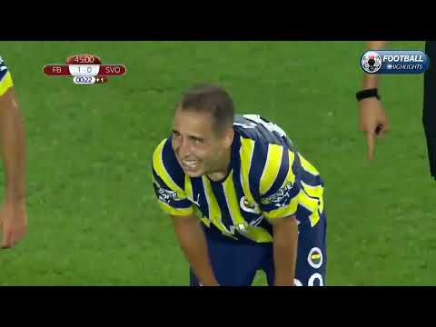 Fenerbahçe vs Slovácko 3 0 MAÇ ÖZETİ  UEFA Europa League 2022