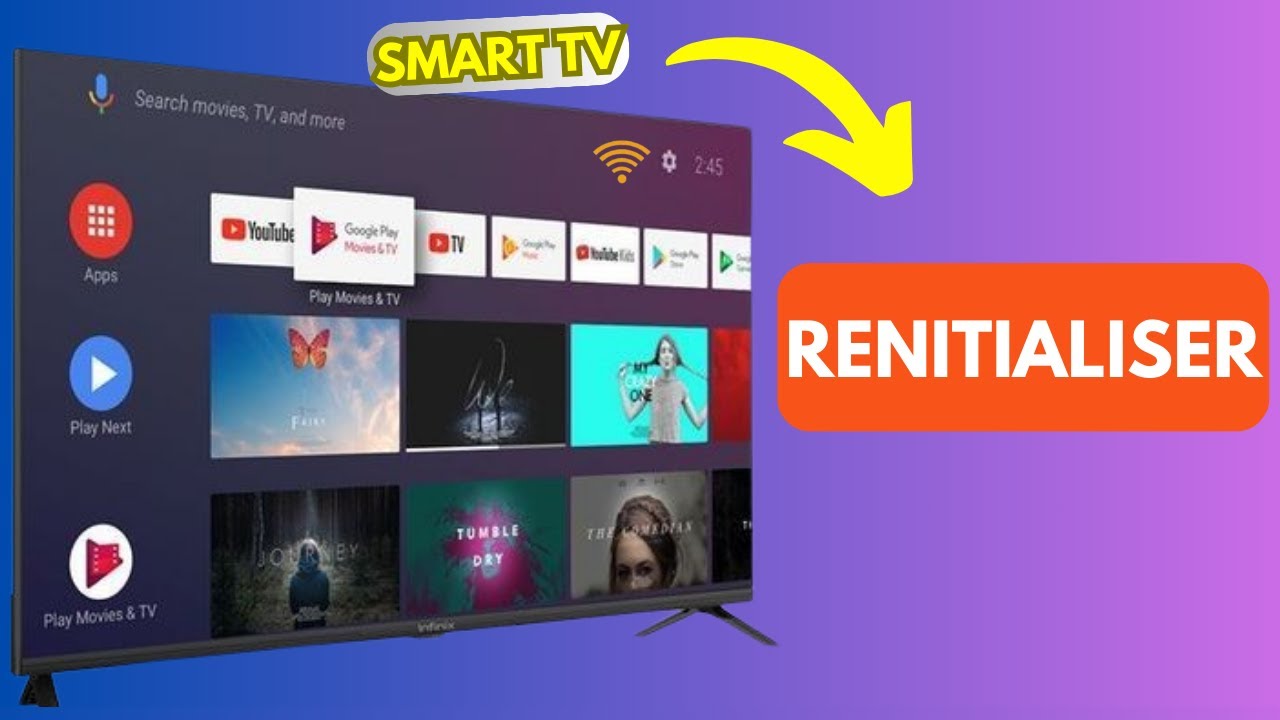 Comment Réinitialiser Une Smart TV Réinitialiser tv Samsung, Lg YouTube — free download