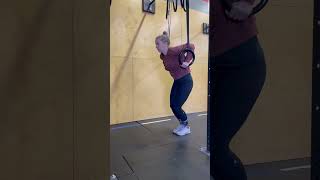 Negative (eccentric) Ring Dip