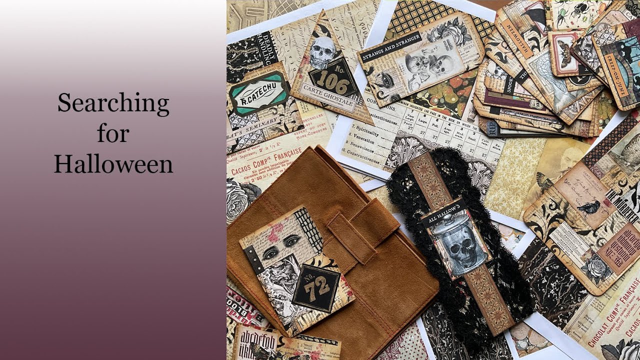 Halloween Journal with Tracie Fox Digitals