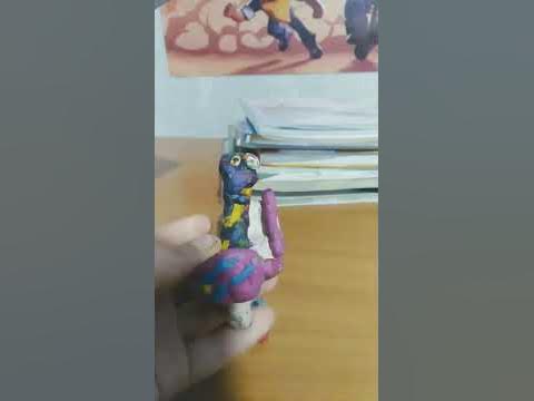 клоун скибиди из пластилина и глитч Джи Мэн. - YouTube