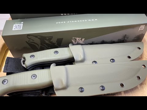 Odenwolf AP01-X and AP01-S Combat Survival Knives Pre-Launch DEAL ????????????