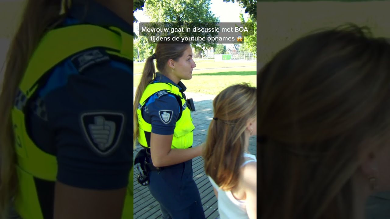 Mevrouw Wordt Boos Op BOA Shorts Boa Spannend