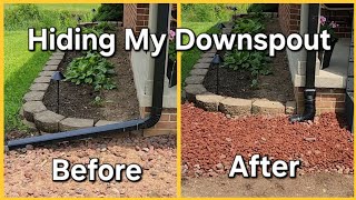 Amerimax Stealth Flow hiding my downspout