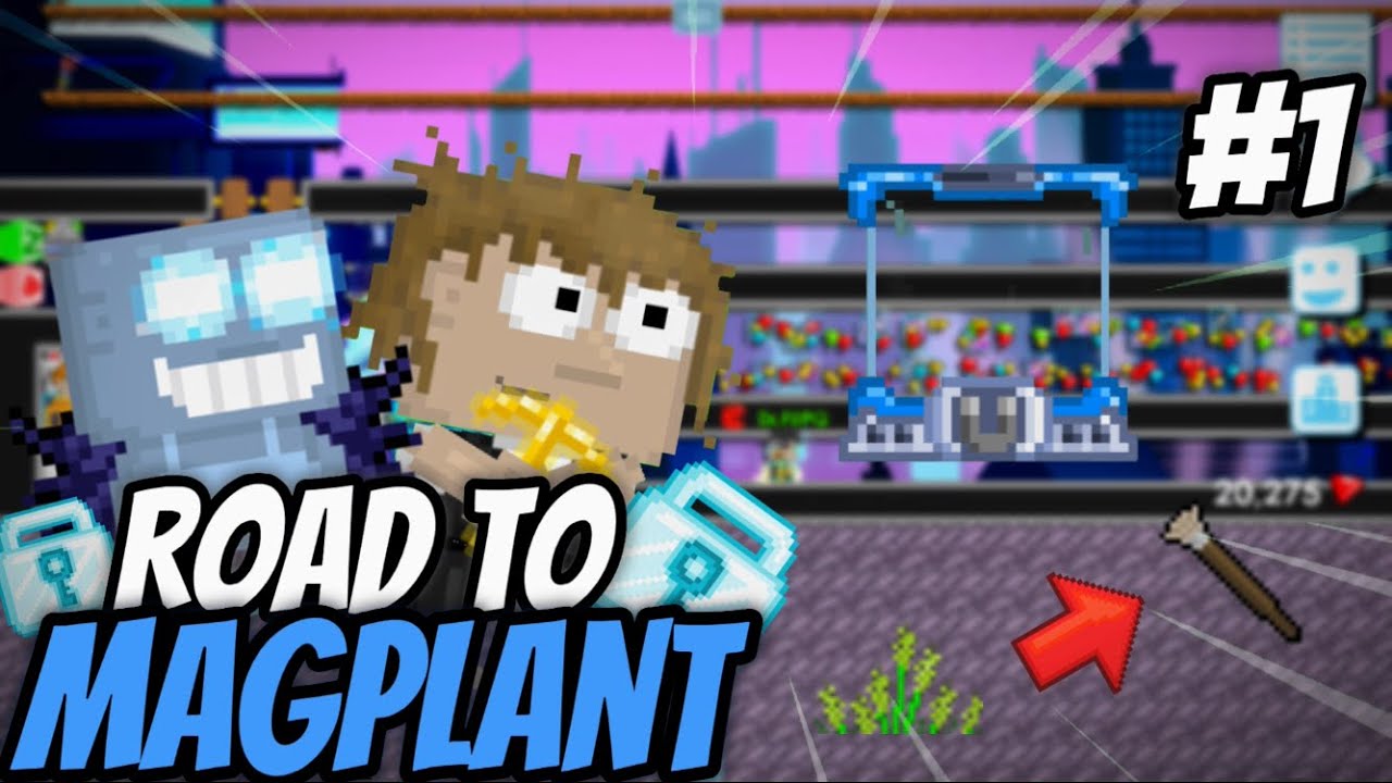 MAKING FOSSIL BRUSH (ft.FUPQGT ) Road To Magplant 1 Growtopia
