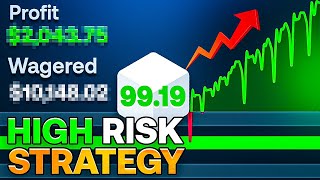 This HIGH RISK Stake Dice Strategy Is INSANE!