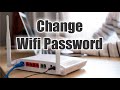 Change Wifi Password | How to change password of WiFi Router on PC