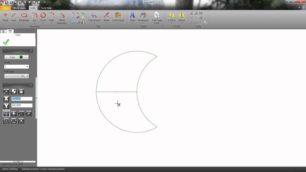 SigmaNEST Eğitim Videoları-108- Punch- Özel Takım Oluşturmak- Create a Special Tool