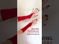 How To Sew FINGERLESS GLOVES Sewing Tutorial Dance Gloves DIY