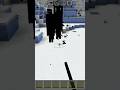 Warden VS Black Man In Minecraft#minecraft #shortsviral #shortvideos #rafatar k m