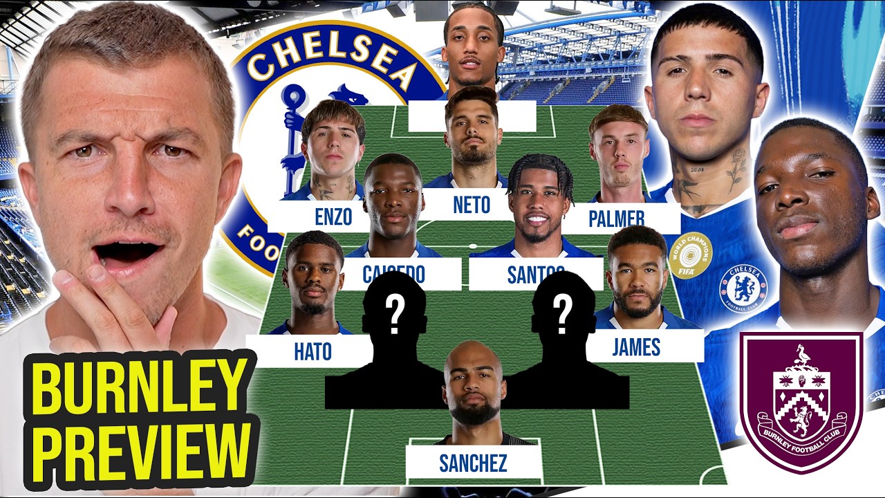 WILL WE SEE CHELSEA'S BEST STARTING XI? 😱 MUST WIN! | BURNLEY PREVIEW
