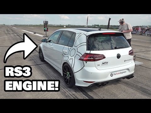 Modified Mk7 Golf R With 700hp RS3 Engine