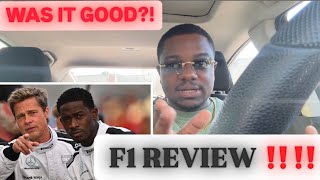 F1 REVIEW! FRESH OUT OF THEATER | SPOILER REVIEW . WAS IT GOOD?